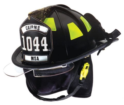 MSA Cairns 1044 Fire Helmet