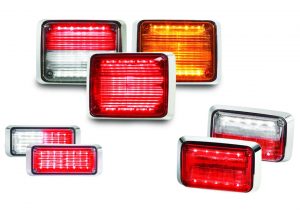 Federal Signal Quadraflare LED Warning Lights